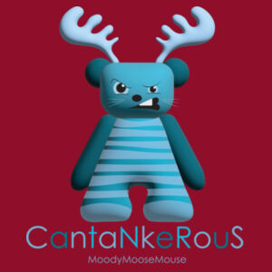 CANTANKEROUS - Back print - Staple Tee  Design