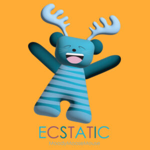 ECSTATIC - Front print - Youth Tee  Design