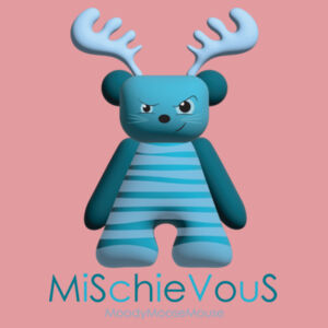 MISCHIEVOUS - Back print - Youth Tee  Design