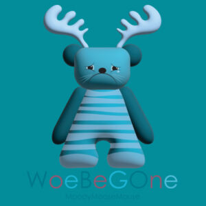 WOEBEGONE - Front print - Staple Tee  Design