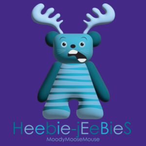 HEEBIE-JEEBIES - Back print - Maple Tee  Design