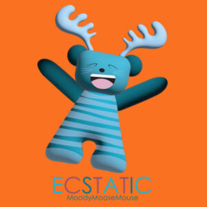ECSTATIC  - Cotton Tote Design