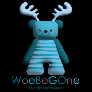 Woebegone -Staple V-Neck Tee  Design
