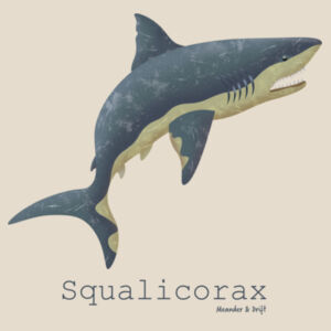 SQUALICORAX 3 Heavy Duty Canvas Tote Design