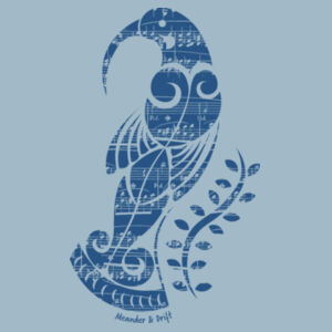 HUIA SONG: BLUE - Maple Tee  Design