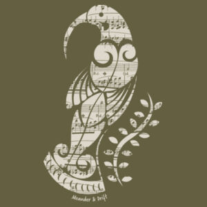 HUIA SONG: NATURAL - Silhouette Tee   Design