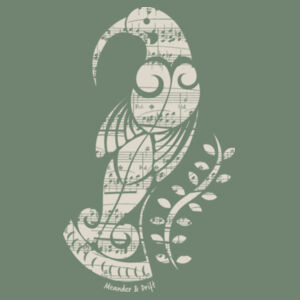 HUIA SONG: NATURAL – Infant bodysuit Design