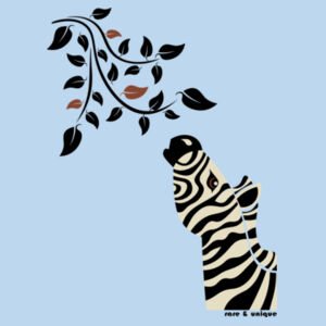 ZEBRA LEAVES - MARTINA LONG SLEEVE TEE Design