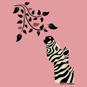 ZEBRA LEAVES - YOUTH TEE  Design