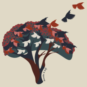 Tūī swoop -  Shoppers Tote Design