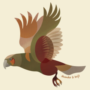 KĀKĀ FLIGHT  - MARTINA L/S TEE Design