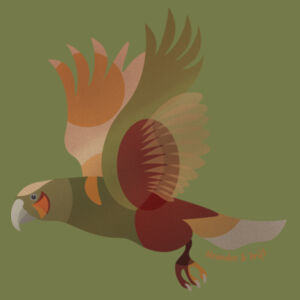 KĀKĀ FLIGHT - STAPLE L/S TEE  Design