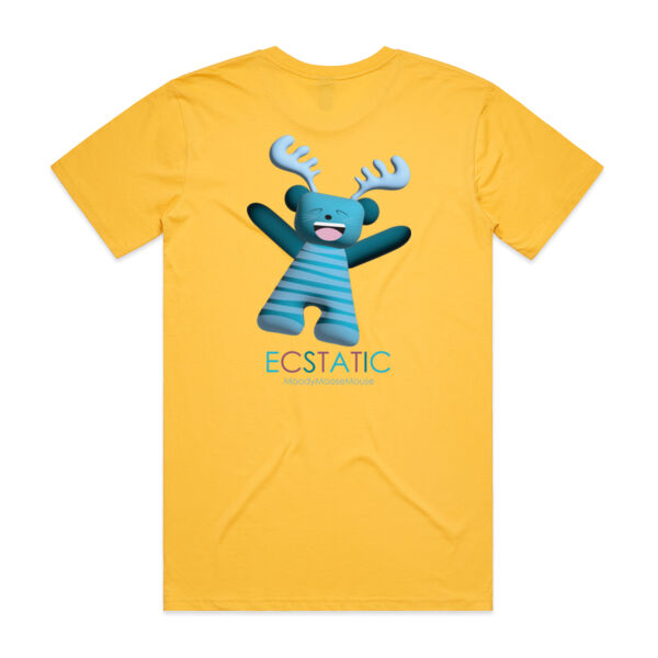 ECSTATIC - Back print - Staple Tee  Thumbnail