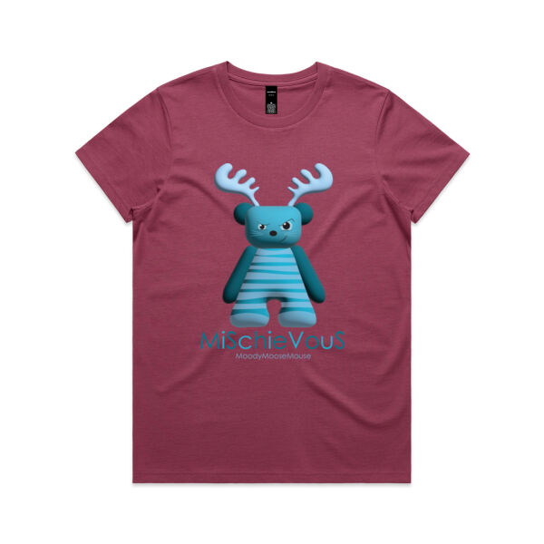 MISCHIEVOUS - Front print - Maple Tee  Thumbnail