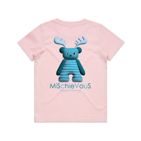 MISCHIEVOUS - Back print - Youth Tee  Thumbnail