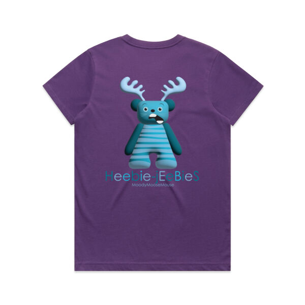 HEEBIE-JEEBIES - Back print - Maple Tee  Thumbnail