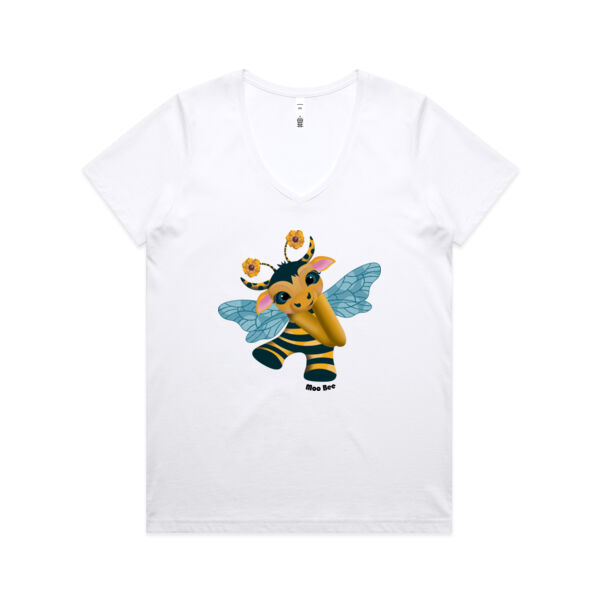 MooBee -   Maple V-Neck Tee Thumbnail