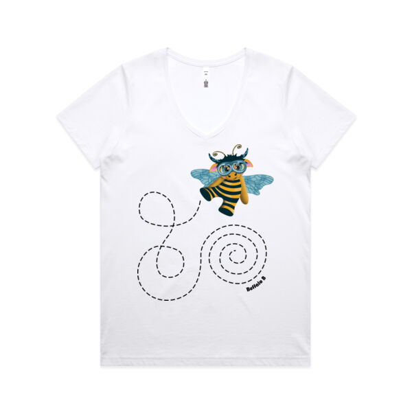 Buffalo B Flight -   Maple V-Neck Tee Thumbnail