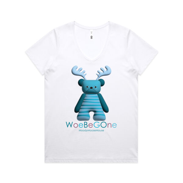 Woebegone -Maple V-Neck Tee Thumbnail