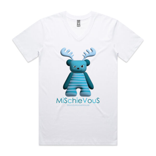 Mischievous -Staple V-Neck Tee Thumbnail
