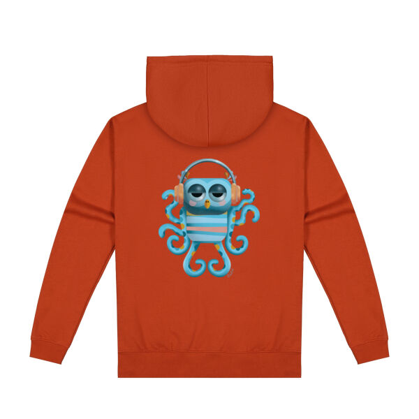 Mellow Octo-Owl - Origin Hoodie – back print Thumbnail