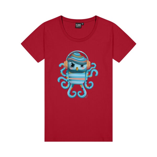 Cranky Octo-Owl - Silhouette Tee  Thumbnail