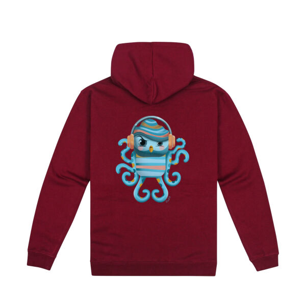 Cranky Octo-Owl - Origin Hoodie – back print Thumbnail