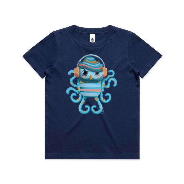 Cranky Octo-Owl - Youth Tee  Thumbnail