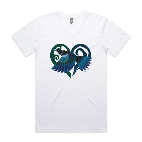 TŪĪ & HEART - Staple V-Neck Tee  Thumbnail
