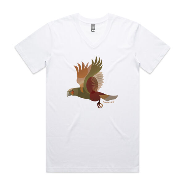 KĀKĀ  FLIGHT - Staple V-Neck Tee  Thumbnail