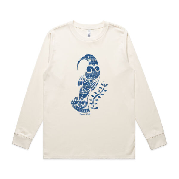HUIA SONG: BLUE - Classic L/S Tee  Thumbnail