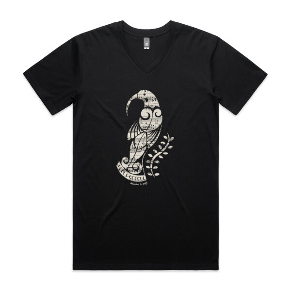 HUIA SONG: NATURAL - Staple V-Neck Tee Thumbnail