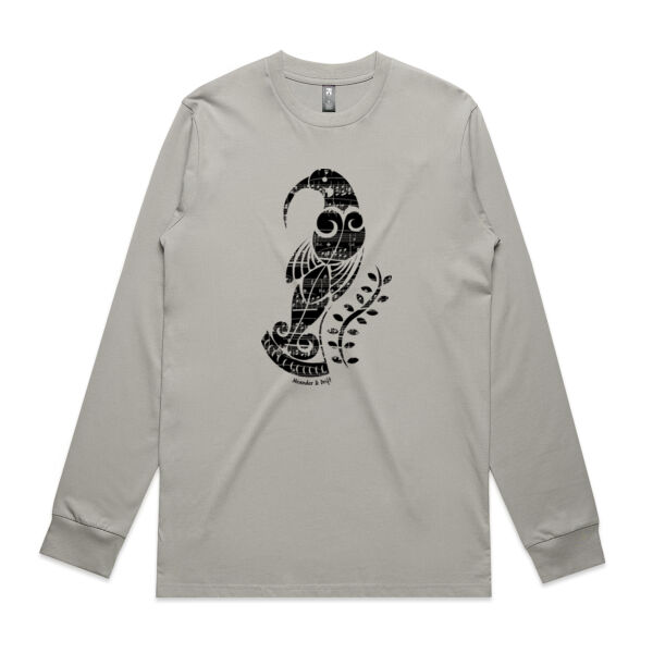 HUIA SONG: BLACK - Classic L/S Tee Thumbnail
