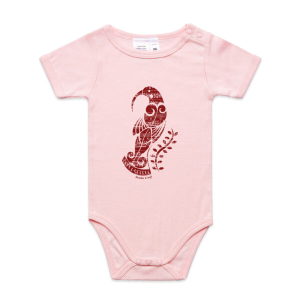 HUIA SONG: RED - Infant Bodysuit Thumbnail