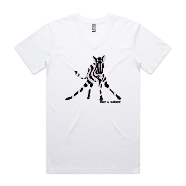 ZEBRA TWIRLS - Staple V-Neck Tee  Thumbnail