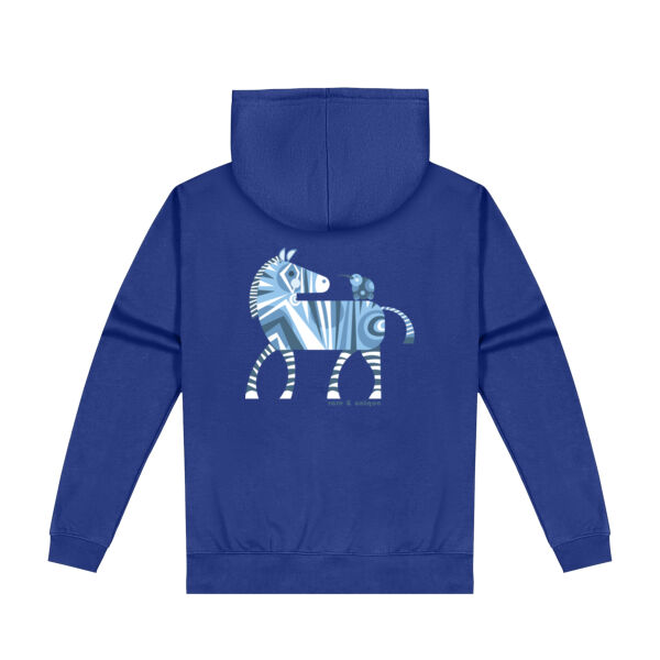 ZEBRA & KIWI BLUE - ORIGIN HOODIE  Thumbnail