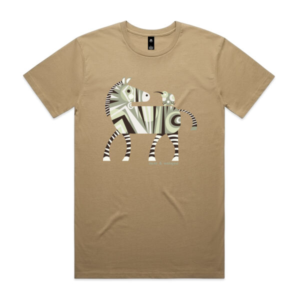 ZEBRA & KIWI GREEN - STAPLE TEE Thumbnail