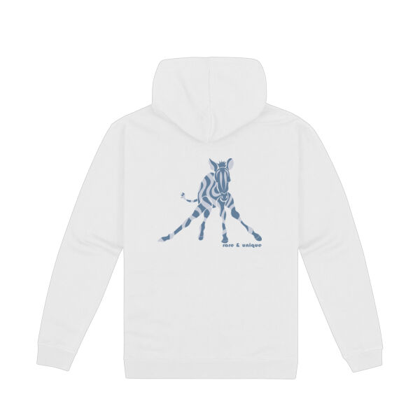 ZEBRA TWIRLS BLUE - Origin Hoodie - Men Thumbnail