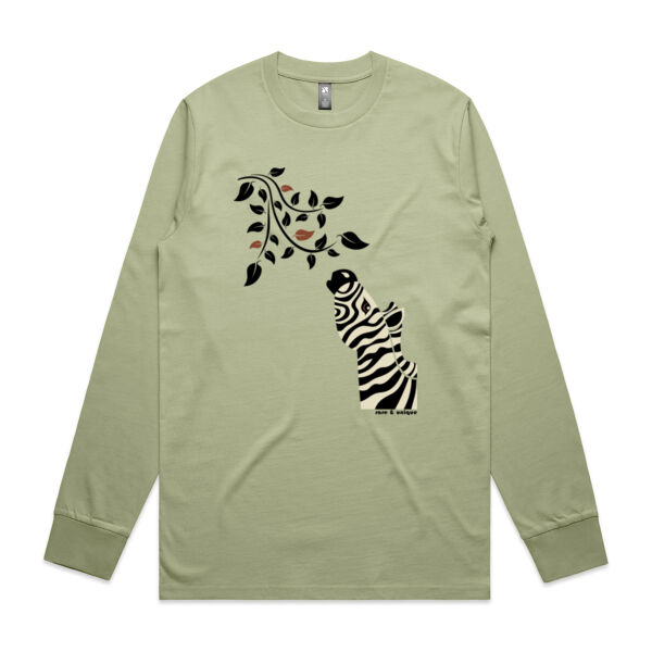 ZEBRA LEAVES -CLASSIC L/S TEE  Thumbnail