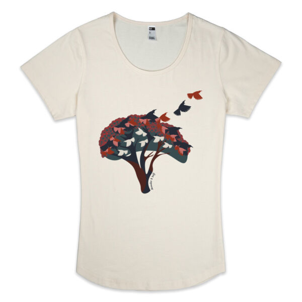 Tūī swoop - JAZZ SCOOP NECK  Thumbnail