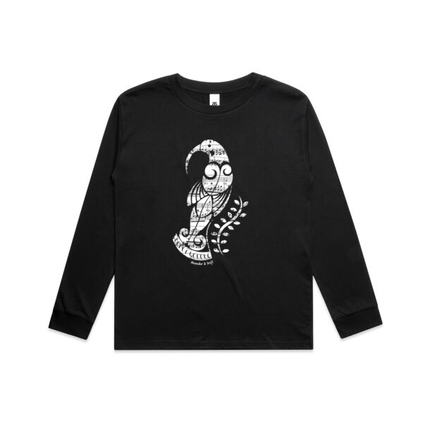 HUIA SONG WHITE - Youth Classic L/S Tee Thumbnail